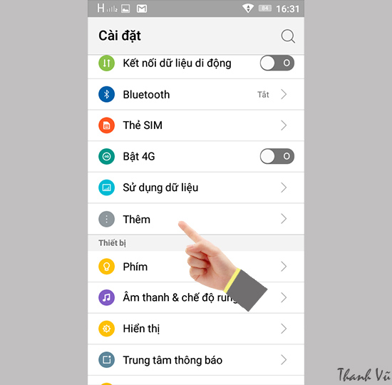 Huong dan chuyen che do mang 2G, 3G 2